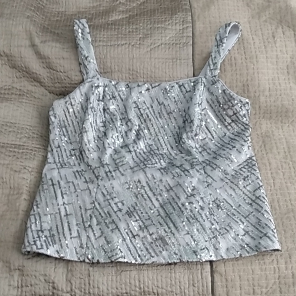 R&M Richards Sequin blouse